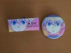 HUNTER×HUNTER キルア アニメイト 缶バッジ ネームプレート