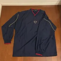 NIKE ナイロン プルオーバー ネイビー L