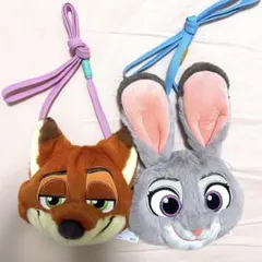 ディズニー ズートピア ニック ジュディ ショルダーバッグ セット