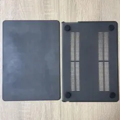 Macbook air 13.6インチ マット　ブラック　ハード　ケース