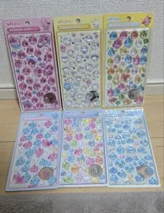 ボンボンドロップシール 6シートセット