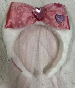 キティちゃんのUSJカチューシャ。ベール付き。