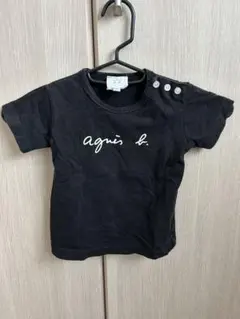 agnès b. 黒 Tシャツ 1歳
