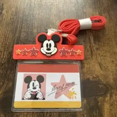 ミッキーマウス カードホルダー　ディズニーストア