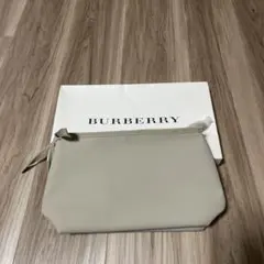 《BURBERRY》バーバリー ノベルティポーチ 【新品未使用】のサムネイル