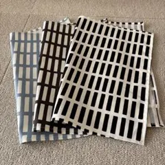 ハンドメイド☆北欧風格子柄ランチョンマット３枚セット