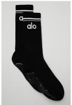 正規品alo未開封Throwback滑り止めピラティスソックス BLK（M/L）のサムネイル