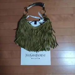 Yves Saint Laurent フリンジショルダーバッグ
