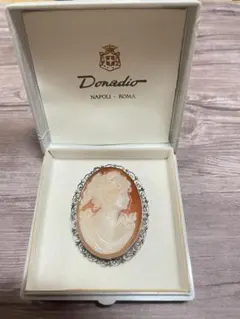Donadio カメオ ブローチ ペンダントトップ 未使用品のサムネイル
