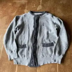 マウンテンリサーチ 動物刺繍 スウェット カーディガン