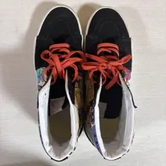 VANS Sk8-Hi 総柄 ハイカットスニーカー