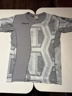 ATHLETA アスレタ 半袖プラシャツ　160cm USED 幾何学模様