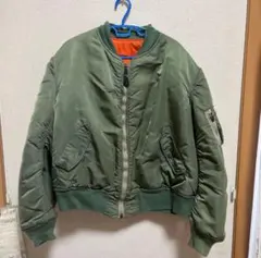 80's MA-1 フライトジャケット オリーブグリーン