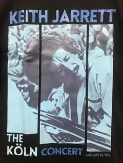 Keith Jarrett THE KÖLN CONCERT Tシャツ　Jazz