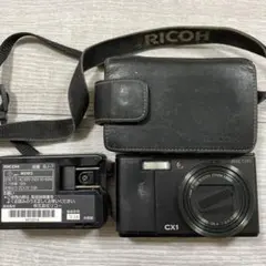 RICOH CX1 デジタルカメラ 本体 充電器付　写真撮影確認済み