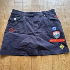 ワッペンが可愛い♪le coq sportif golfインナー付きスカートL