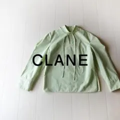 美品 CLANE 2,6万円 スタンドカラーブラウス ハイネックブラウス クラネのサムネイル