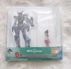 B賞 マチュ＆GQuuuuuuXジークアクス ビジュアルスタンド 一番くじ