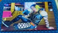 ハードコアクィーン　DASHチサコ　直筆サイン入り ポートレート A4サイズ