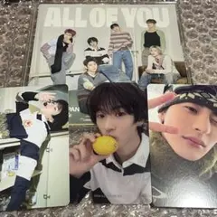 All of You 特典 東京ドーム RIIZE トレカ CD アントン