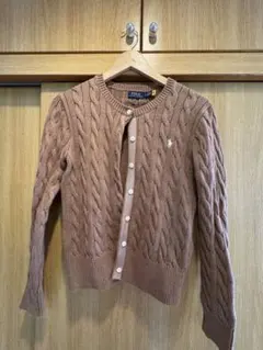 POLO RALPH LAUREN ブラウン カーディガン