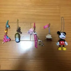 ストラップ キーホルダー　ディズニー　4つセット