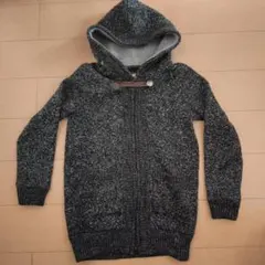 BILLABONG フード付きニットパーカー M