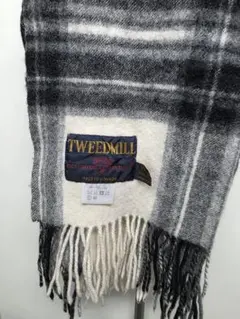 TWEEDMILL ウール チェック柄 ストール