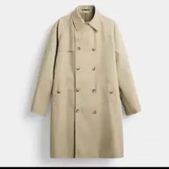 ZARA ザラ ショート丈 ダブルブレスト トレンチコート M - メルカリ