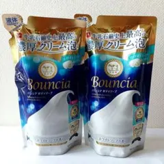 バウンシア ボディソープ 牛乳石鹸 濃厚クリーム泡 360ml ×2袋セットのサムネイル