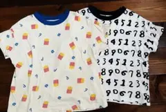 マーキーズMARKET'S HOGAN Tシャツ 2枚セット 110-120cm