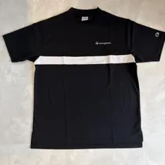 Champion ブラック/ホワイト Tシャツ