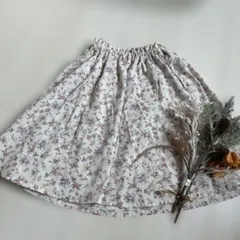 【リセマイン】花柄スカート 120cm