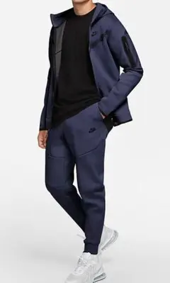 ★人気 格安 ナイキ テックフリースジョガーパンツ S ブルー ブランド