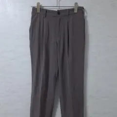 JUNRED センタープレス ストレッチ テーパードパンツのサムネイル