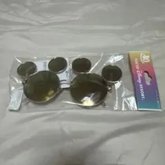 ディズニーランド40周年/ミッキーサングラス/ピンクゴールド