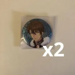 アイドリッシュセブン　アイナナ　ムビナナ　キラキラ缶バッジ　十龍之介　2個