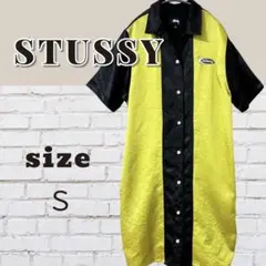 【STUSSY】ステューシー　ダリア ボーリングドレス　シャツワンピース　Ｓ