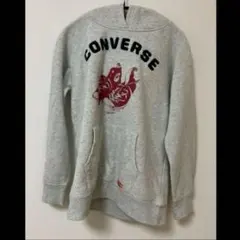 CONVERSE フード付きパーカーコンバースフード スウェット　ボア