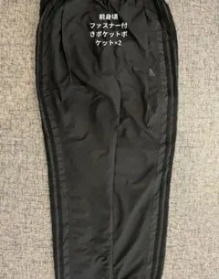 adidas ブラック カジュアルパンツのサムネイル