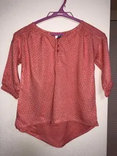 OLD NAVY オールドネイビー サーモンピンク ブラウス 6〜7歳