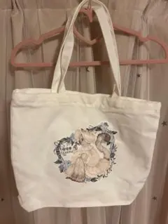 猫イラスト トートバッグ ロリータ