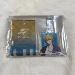 にじさんじ　極楽湯　温泉錠風キーホルダー　エクス