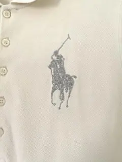 【希少】ラルフローレン スキニーポロ M ビッグポニー ラインストーン