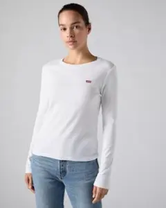 Levi's ホワイト 長袖Tシャツ　新品タグ付　Lサイズのサムネイル
