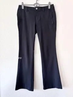 アンダーアーマー ゴルフパンツ　レディースM ブラック