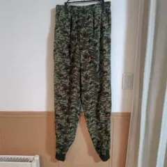 陸上自衛隊迷彩柄　 フリースズボンLサイズ④PX品 【新品・タグ付】