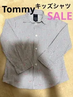 ★SALE★ Tommy トミー　キッズ　ワイ　シャツ　男の子　トップス　長袖