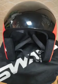 FIS対応　SWANS スキー用ヘルメット レッド/ブラック SWANS スキー用ヘルメット 赤 FIS対応 SWANS スキー用ヘルメット