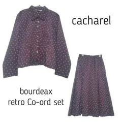 cacharel 昭和レトロ セットアップ モチーフ レナウン